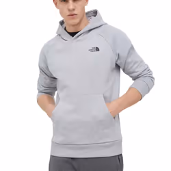 The North Face Raglan Redbox Hoodie - Grey, XL