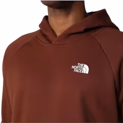 The North Face Raglan Redbox Hoodie - Brown, M