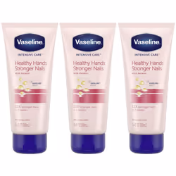 Vaseline Intensive Care Healthy Hands Stronger Nails Lotion with Keratin Vitamin E Moisturize Skin & Cuticles Unscented Lo ...