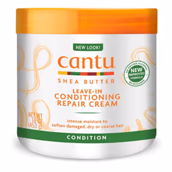 Cantu Shea Butter Leave-In Conditioning Repair Cream, 16 Ounce (Pack of 3)