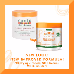 Cantu Shea Butter Leave-In Conditioning Repair Cream, 16 Ounce (Pack of 3)