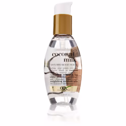 OGX Nourishing Coconut Milk Anti-Breakage Serum  4 Ounce (Pack of 2) (91008)