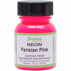 Angelus Acrylic Leather Paint 1oz Parisian Pink