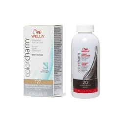 ) Wella Colour Charm Liquid Colour Toner 42ml - T27+Developer (vol.20