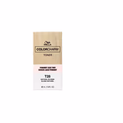 Wella Color Charm Permanent Liquid Hair Toner - Blondes - T28 Natural Blonde