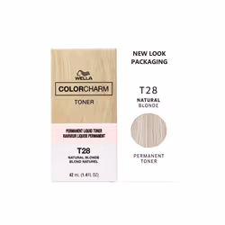 Wella Color Charm Permanent Liquid Hair Toner - Blondes - T28 Natural Blonde