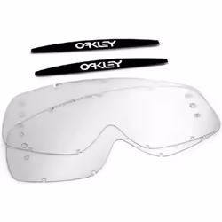 Oakley O Frame MX Replacement Lens Clear With Roll-Off (Pack Of 2) - XS