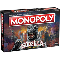 Monopoly: Godzilla | Based on Classic Monster Movie Franchise Godzilla | Collectible Monopoly Game Featuring Familiar Locations and Iconic Kaiju Monst