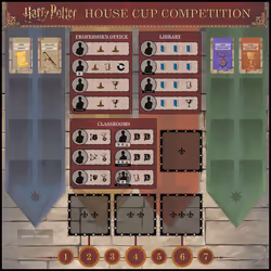 USAopoly Harry Potter: House Cup Competition Board game Strategy - Additional view 5