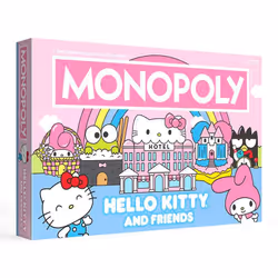USAopoly MN075, Board game, Economic simulation, 8 yr(s), 60 min, Family game