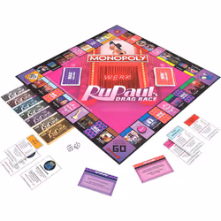 Rupauls Drag Race Monopoly Board game