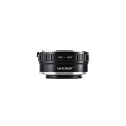 Nikon AI to NEX Lens Mount Adapter Compatible with Nikon Nikkor AIF Mount Lens and Compatible with Sony Alpha E Mount Cameras