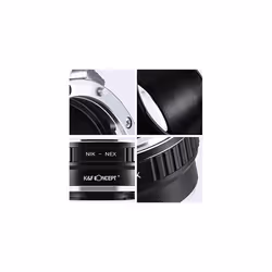 Nikon AI to NEX Lens Mount Adapter Compatible with Nikon Nikkor AIF Mount Lens and Compatible with Sony Alpha E Mount Cameras