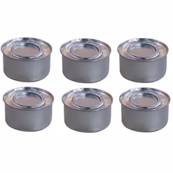 EM Products 700425567996 Fancy Heat 2.5 Hour Methanol Gel, 7.05 Ounce-Entertainment and Buffet Cooking Fuel Chafing Cans (6 P ...