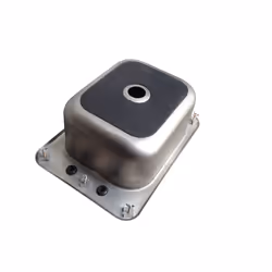 S11 Counter Top Sunk Inset Stainless Steel HAND WASH BASIN Sink Waste, Plug & Tap