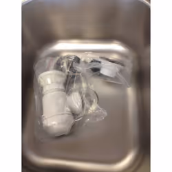 S11 Counter Top Sunk Inset Stainless Steel HAND WASH BASIN Sink Waste, Plug & Tap