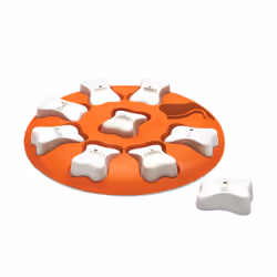 Outward Hound Dog Smart Interactive Treat Puzzle Dog Toy, Orange, Dog, Interactive toy, Orange, 27.9 cm, 40.6 mm