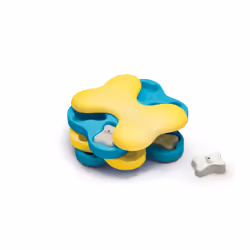 Outward Hound Dog Tornado Interactive Treat Puzzle Dog Toy, Blue, Dog, Interactive toy, Blue, Yellow, 184.2 mm, 247.7 mm, 78 ...