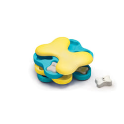Outward Hound Dog Tornado Interactive Treat Puzzle Dog Toy, Blue