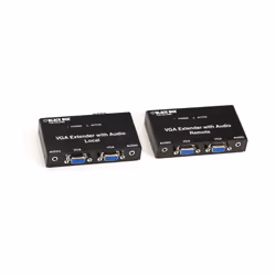 Black Box VgA Extender Kit with Audio 2-Port Local 2-Port Remote