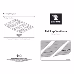 Pack 20 Roofing Felt Lap Vent Stops Loft roof Condensation/Attic Space Ventilation Airflow