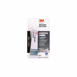 3M 08019 3 oz White Marine Grade Silicone Sealant