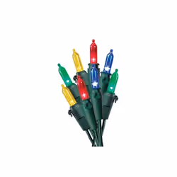 Celebrations G8234212 LED Traditional Mini Light Set 100 Multi-Color