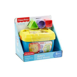 Mattel  Babys First Blocks Toy, Multi Color