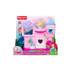 Mattel  Little People Disney Princess Play & Go Castle Toys - 2 Piece