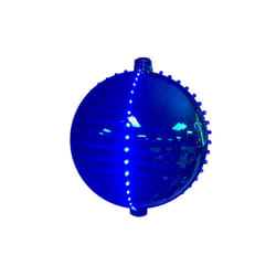 Celebrations  6 in. LED Lighted Ornament Hanging Decor, Blue