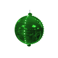 Celebrations  6 in. LED Lighted Ornament Hanging Decor, Green