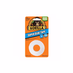Gorilla 0.625 in. x 20 yard Super Glue Double Sided Tape - White - Pack of 6