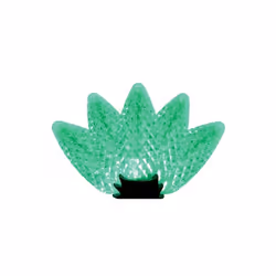 Celebrations 25 ft. Platinum LED C9 String Christmas Lights, Green - 25 Count