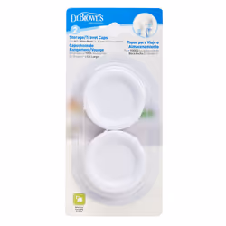 Dr Browns Travel Caps (Pack of 2)