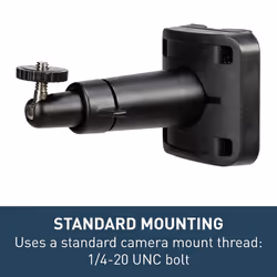 Netatmo Rain & Wind Gauge Mount | Compatible with Netatmo Wind and Rain Gauges |Easy Installation Weatherproof | Black | Model NWM01WW