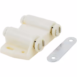 sourcingmap a13071600ux0643 6.6 cm Width Double Touch Press Door Magnetic Catch Latch - Beige