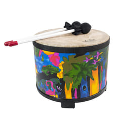 Remo KD-5080-01 Kids Percussion Floor Tom Drum - Fabric Rain Forest  10""""""""