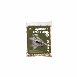 Komodo Beech Chips Coarse, 12 Litre