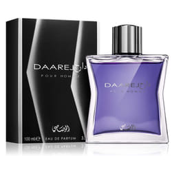 Rasasi Daarej Pour Homme Eau de Parfum Spray for Men  3.33 Ounce / 100 ml