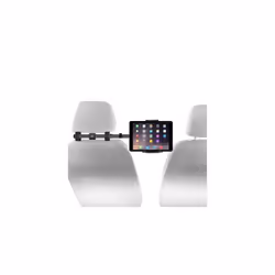 Car Headrest Mount Holder for Apple iPad ProAirMini Tablets Nintendo Switch iPhone Smartphones 45 to 10 Wide with Dual Adjust ...