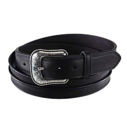 ARIAT Center Bump Belt Black 34