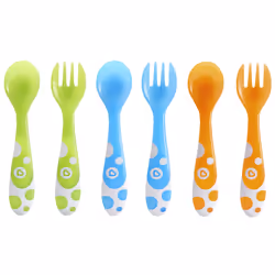 Munchkin Multi Toddler Forks and Spoons 6 Pack