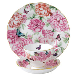 Miranda Kerr For Royal Albert Gratitude 3Piece Set Teacup  Saucer  Plate 8
