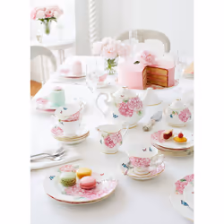 Miranda Kerr For Royal Albert Gratitude 3Piece Set Teacup  Saucer  Plate 8