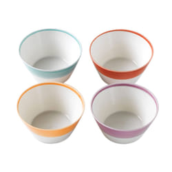 Royal Doulton 1815 Mixed Patterns Cereal Bowl  59  Bright Colors  Set of 4