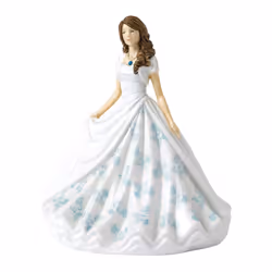 Royal Doulton Birthstone Petites December Turquoise HN 5908 Figurine