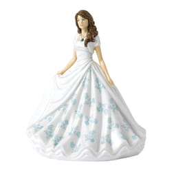 Royal Doulton Birthstone Petites December  Turquoise HN 5908 Figurine