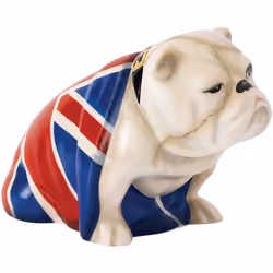 Royal Doulton James Bond 007 Jack The Bulldog Porcelain Figurine - No Time to Die Edition