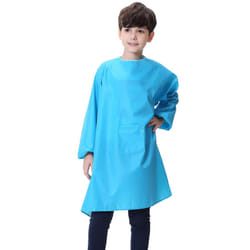 Royar beauty Kids Art Smock  Waterproof Apron with Pocket for Children  Artist Painting Aprons Smocks with Long Sleeve for Boys and Girls (B