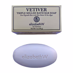 Vetiver Triple Milled Bath Bar Soap by elizabethW San Francisco